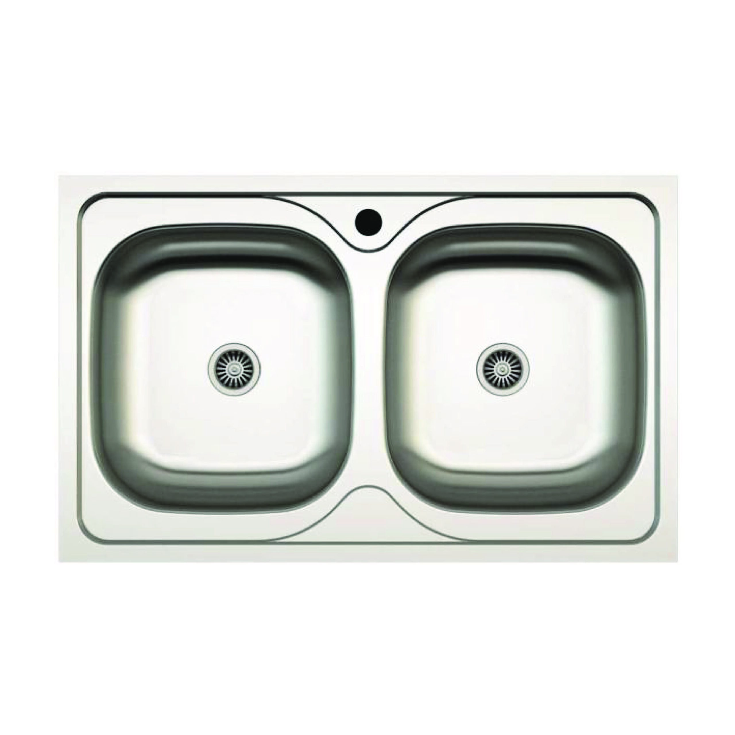 Zilver Double Bowl Sink