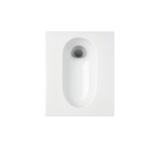 Zilver Squatting Pan