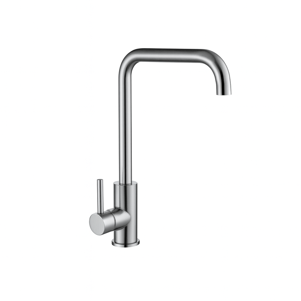 Zilver Stainless Steel Sink Mounted Kitchen Mixer