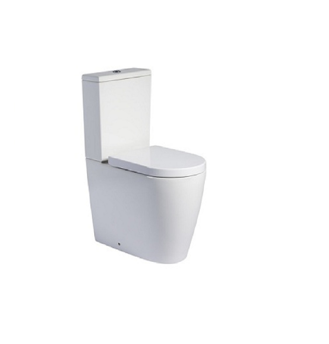 Zilver Toilet Two Piece