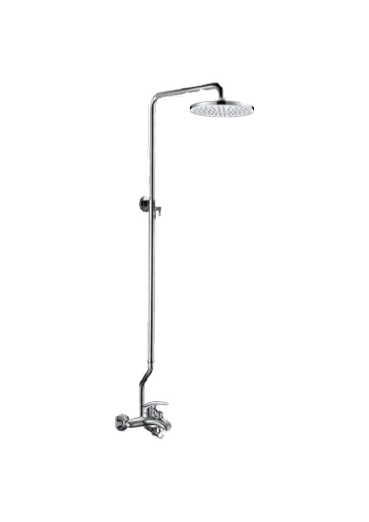 Zilver Value Bath Mixer With Open Shower Rod